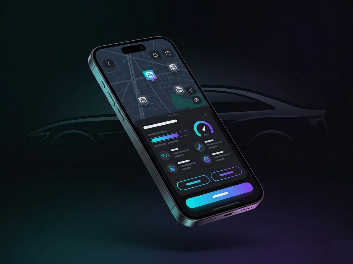 تطبيق خدمات سيارات